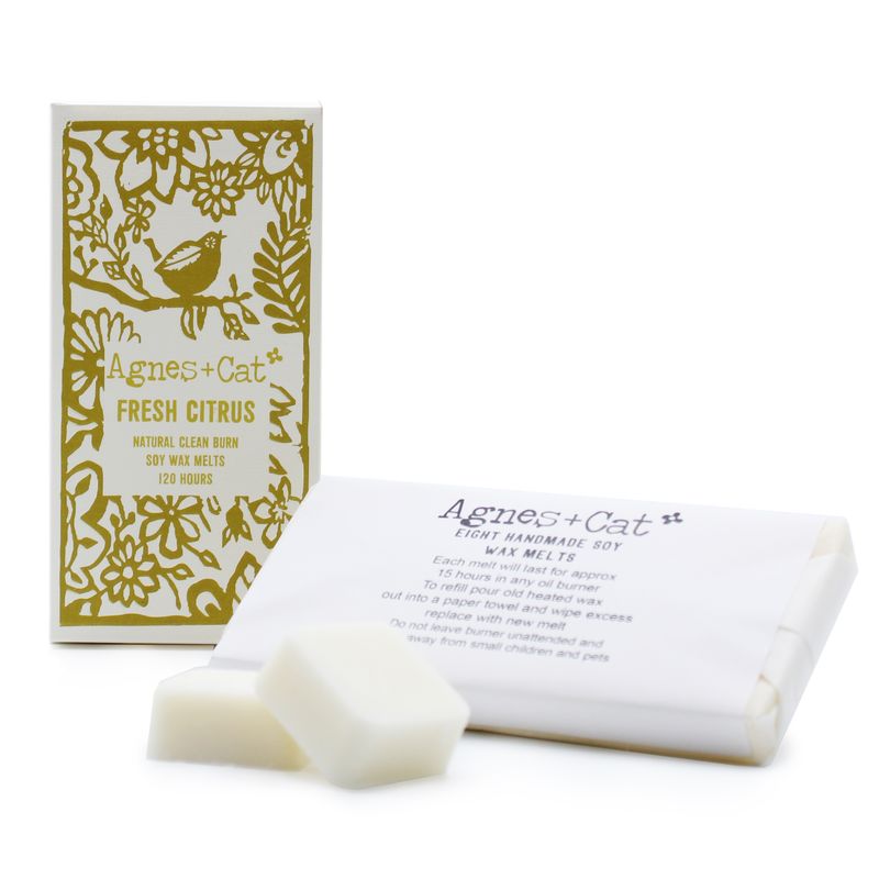 Caja de 8 Ceras Aromáticas - Cítricos