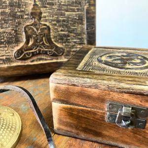 Caja de Recuerdos de Madera