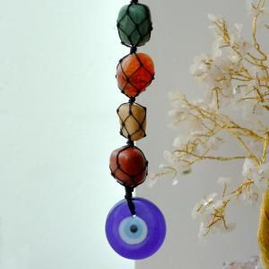 Colgante de Piedras de Chakra