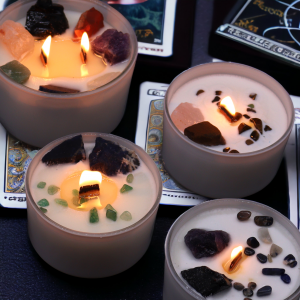 Velas de Cristal de Chakra