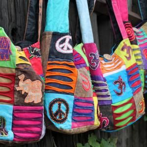 Bolsos Étnicos Estilo Hippie
