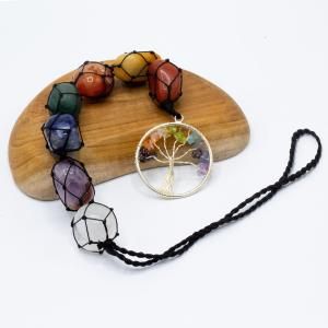 Colgante de Piedras de Chakra
