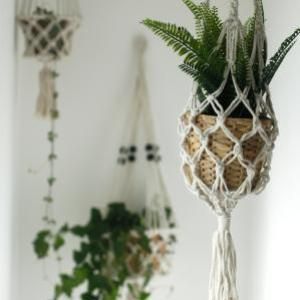 Maceteros de Macrame