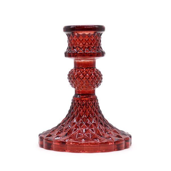 Candelabro Vintage - Rojo