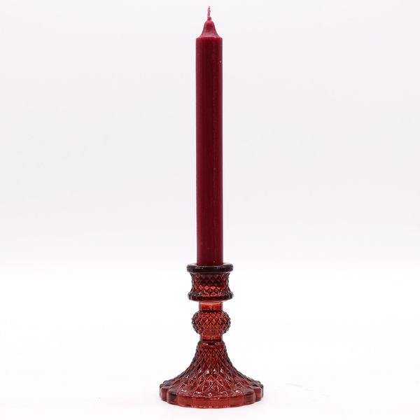 Candelabro Vintage - Rojo