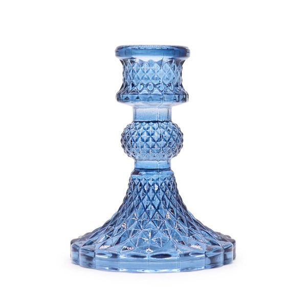 Candelabro Vintage  - Azul