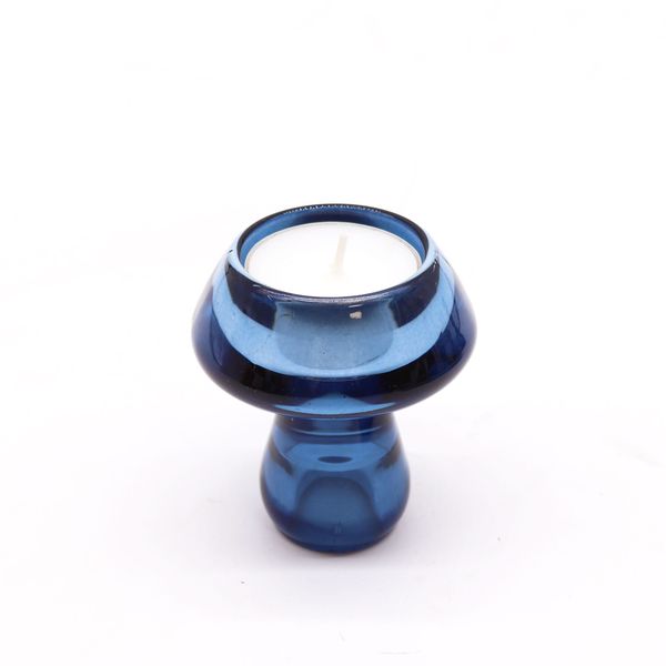 Portavelas Reversible para Velas de cena / Velas de té - Ámbar
