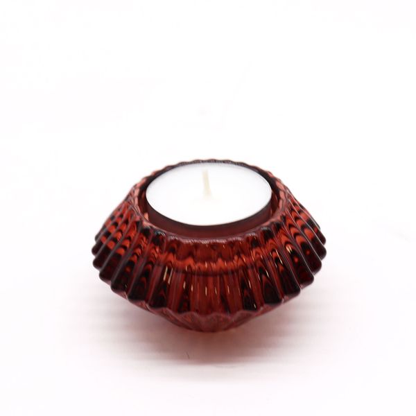 Soporte Reversible para Velas de cena / Velas de té - Rojo
