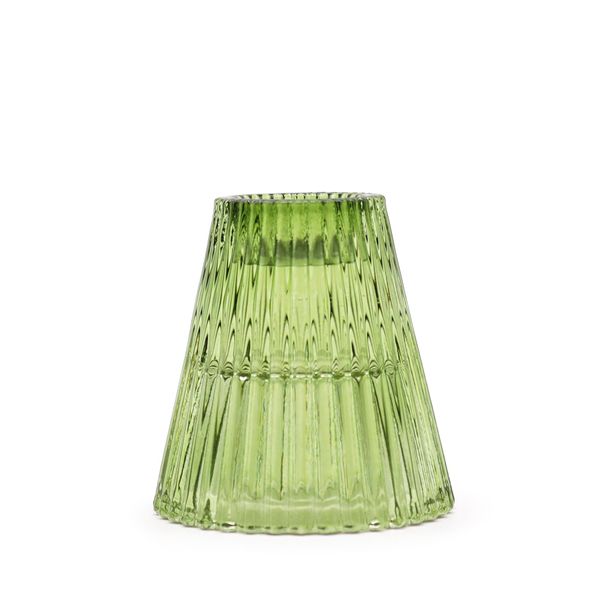 Portavelas Reversible para Velas de cena / Velas de té -  Verde