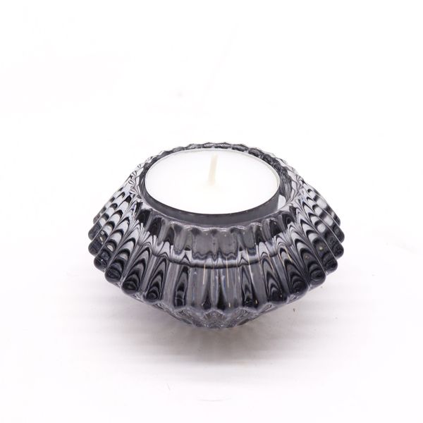 Soporte Reversible para Velas de cena / Velas de té - Gris