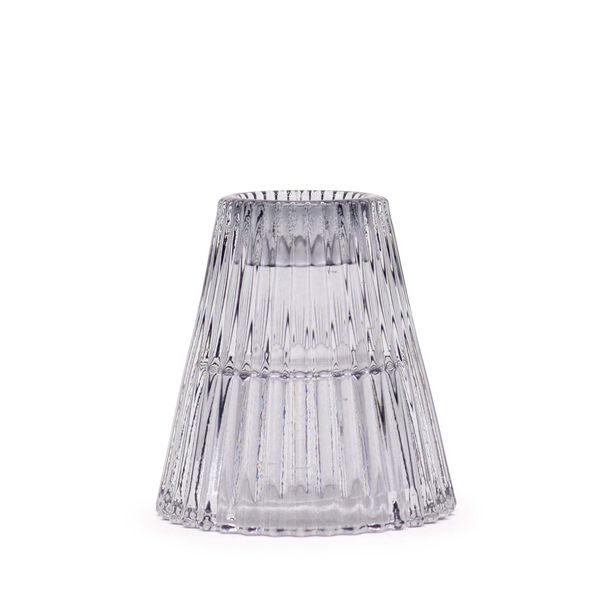 Portavelas Reversible para Velas de cena / Velas de té - Gris