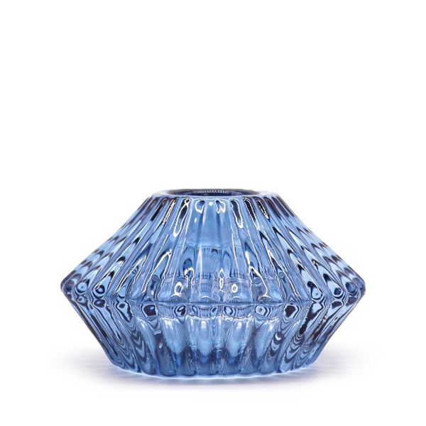 Soporte Reversible para Velas de cena / Velas de té - Azul