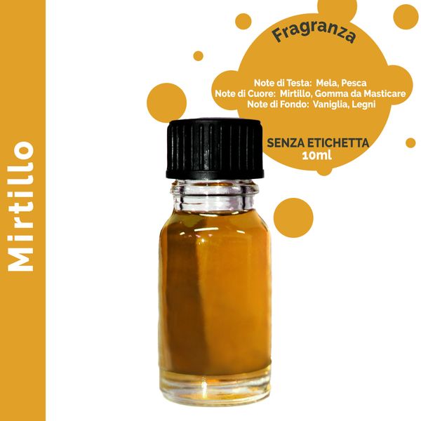 Aceite de Fragancia Arándano 10ml - SIN ETIQUETAR