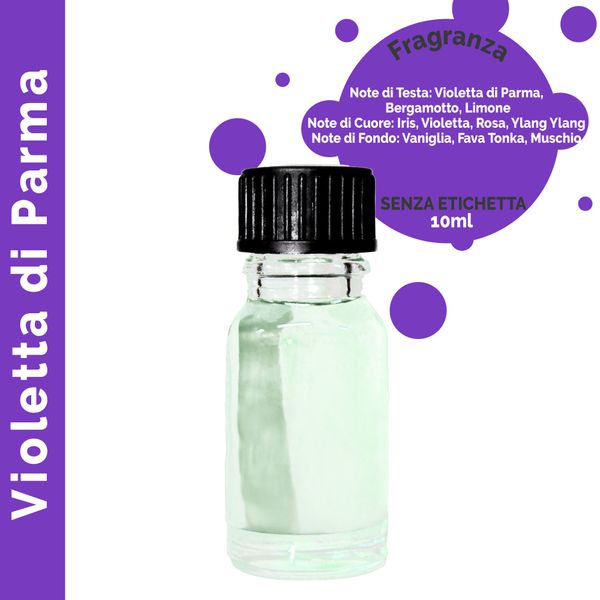 Aceites de Fragancia sin etiqueta 10ml - Violeta de Parma