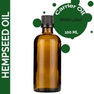 Aceite Base de Semilla de Cáñamo - 100ml - Sin etiquetar