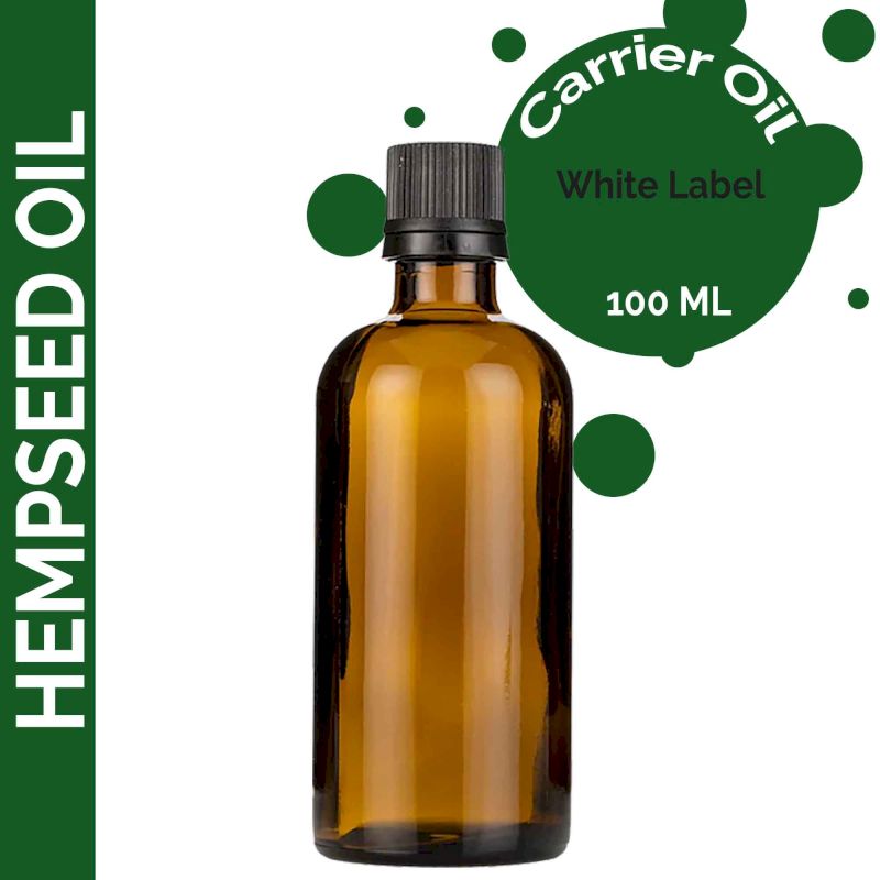 Aceite Base de Semilla de Cáñamo - 100ml - Sin etiquetar