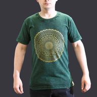 Camiseta Nomad Sari - Pequeña  - Mandala - Verde
