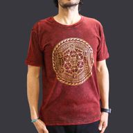 Camiseta Nomad Sari - Mediana  - Chakra - Granate