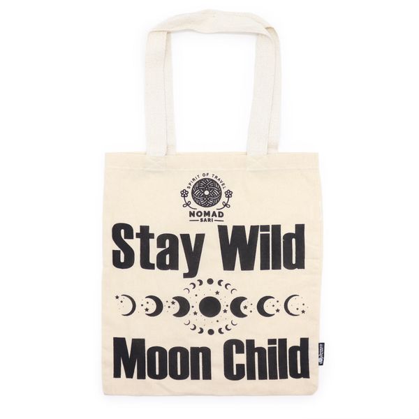 Bolso Tote Básico Icónico - Sigue siendo salvaje, hijo de la luna