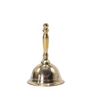 Campana Pequeña de Altar de Latón - Flor de la Vida
