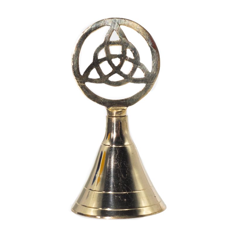 Campana de Altar de Latón - Triqueta