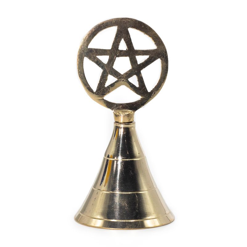 Campana de Altar de Latón - Pentagrama