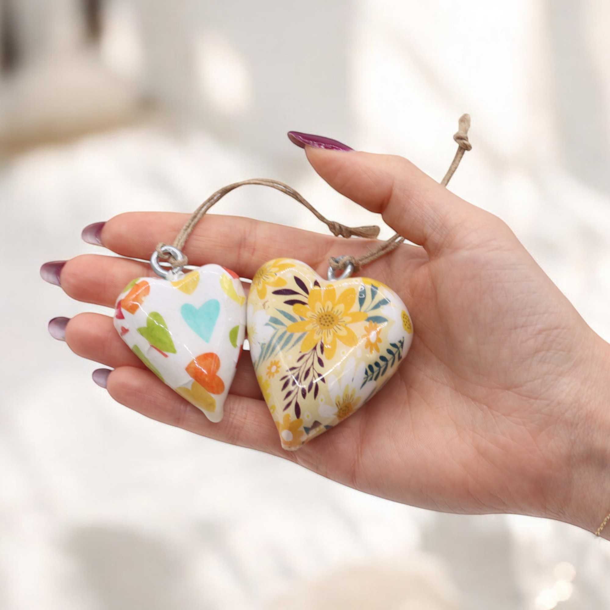 Corazones de Madera