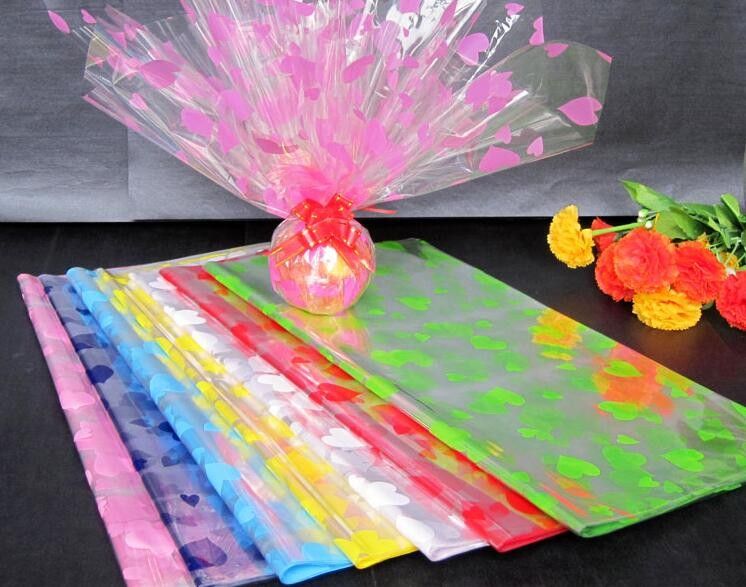 Papel celofán para envolver