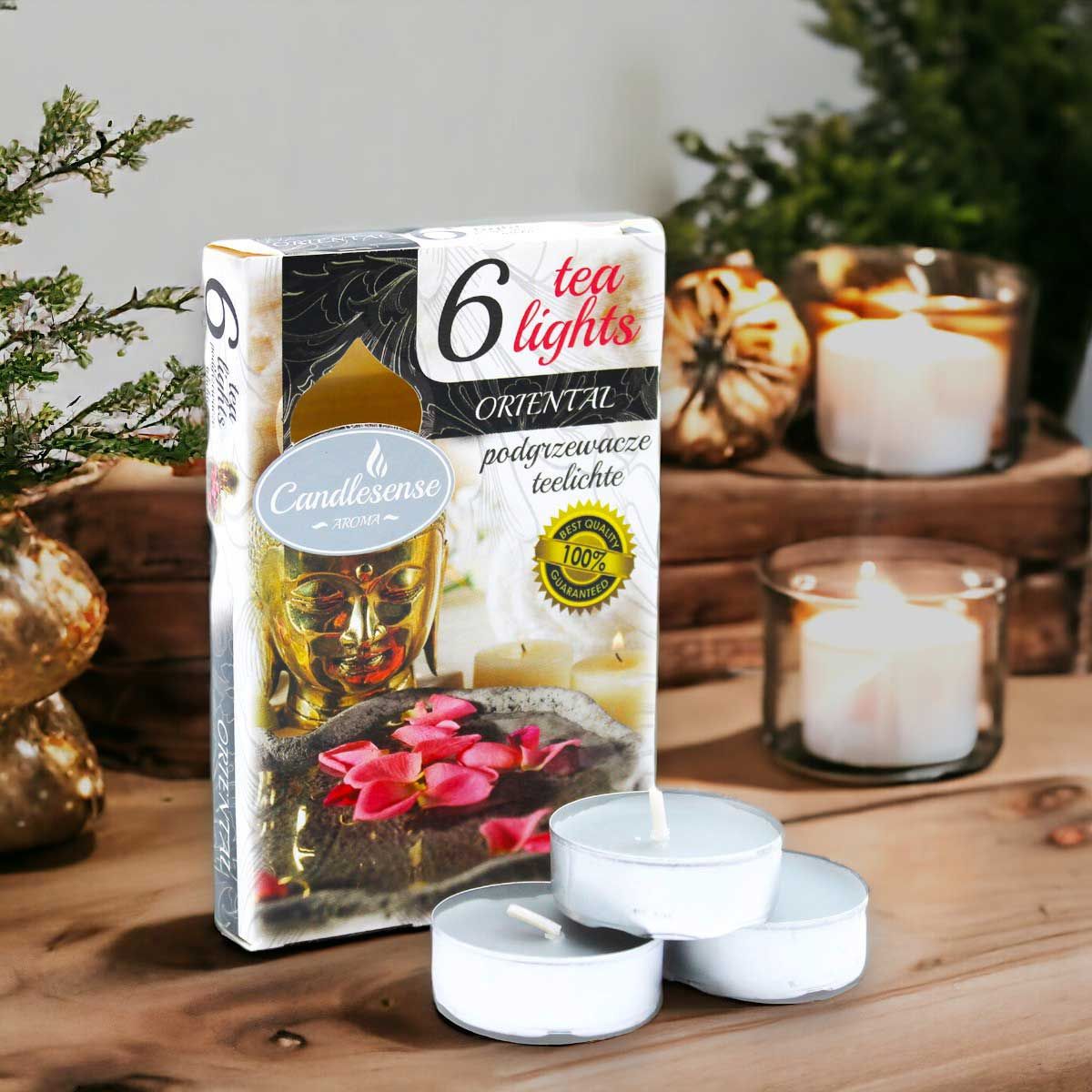 Velas de Té con Fragancia