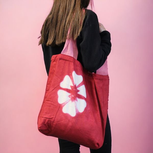 Bolsos de Algodón Natural Tye Dye