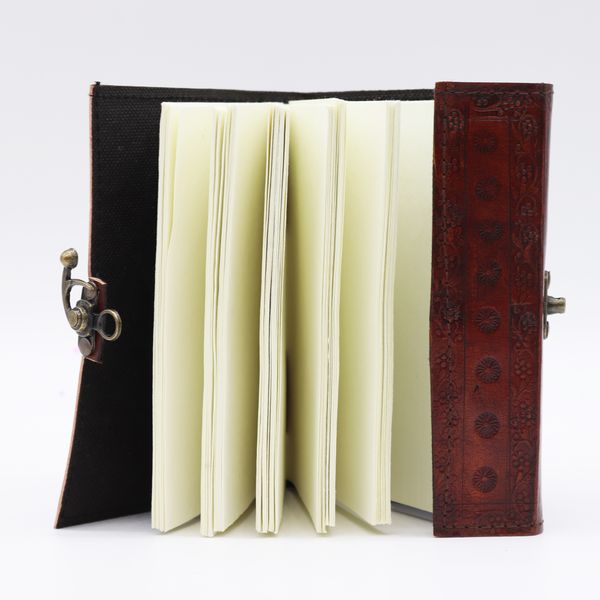 Cuaderno dos dragones - Marrón