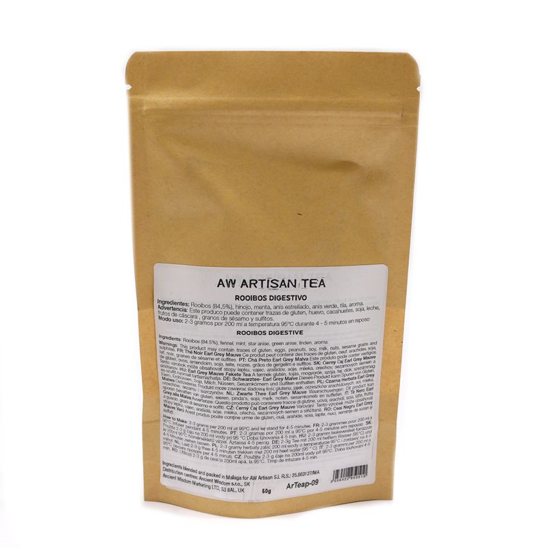 Té Mandala Leaves - Red Bush Digestive 50g