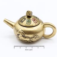 Fortuna Feng Shui - Tetera de la Suerte con Giro de Dados