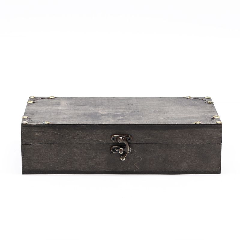 Caja de Té / Regalo / Cesta - Gris