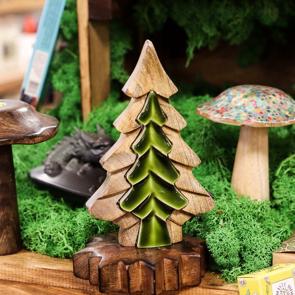 Decoración Bosque en Madera -  Árbol pequeño dentro de un árbol