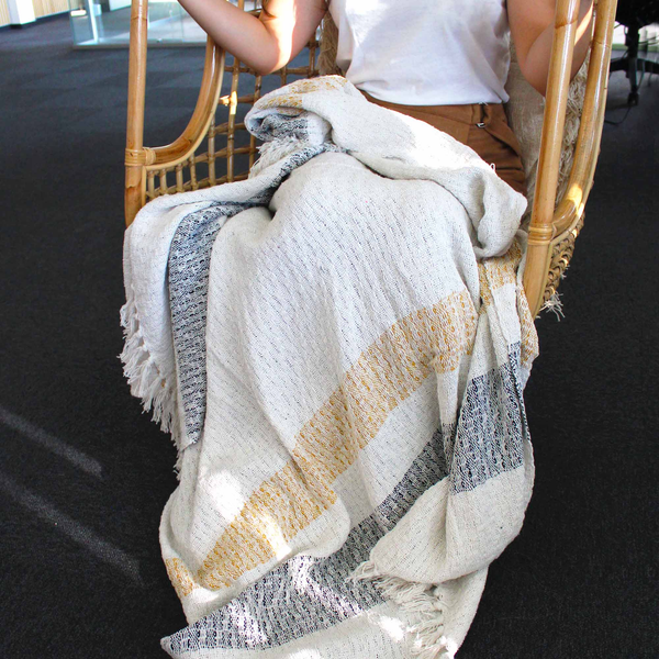 Manta Boho Confortable de algodón