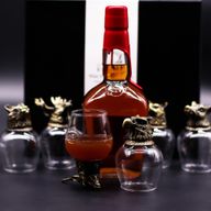 Vasos de Chupito (100 ml) - Criaturas salvajes del bosque - Bronce antiguo