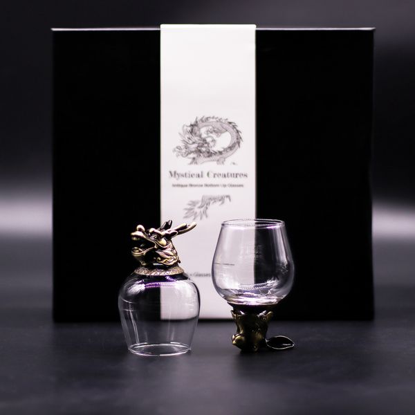 Vasos de Chupito (100 ml) - Criaturas místicas - Bronce antiguo