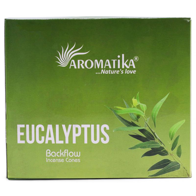 Pack de 10 Incienso Masala Backflow - Eucalipto
