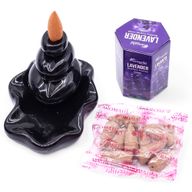 Pack de 10 Incienso Masala Backflow - Lavanda