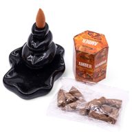 Pack de 10 Incienso Masala Backflow - Ámbar