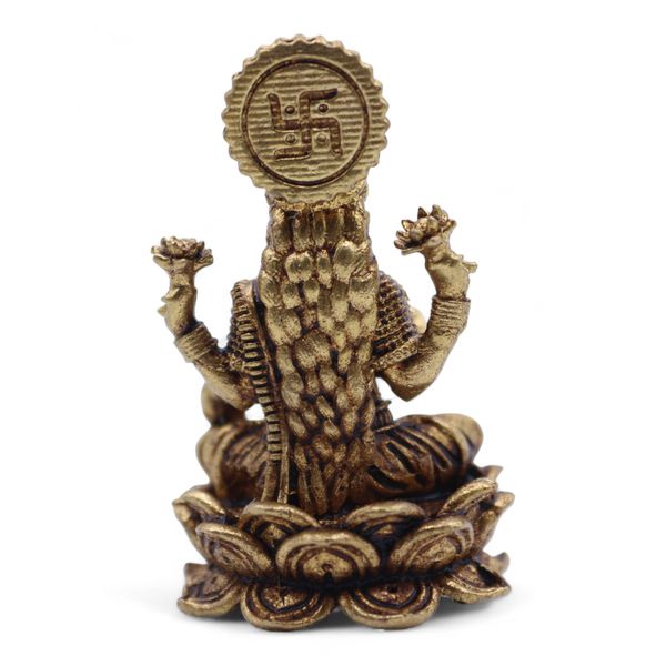 Dioses Miniatura de Latón - Laxmi (22 g),37 mm