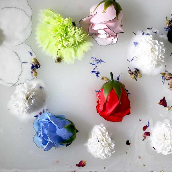 Flores de Jabón Manualidades