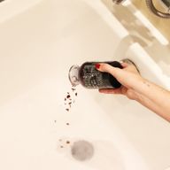 Poción de baño de hechizo de bruja antigua y amuleto de cristal de amatista - Seducción