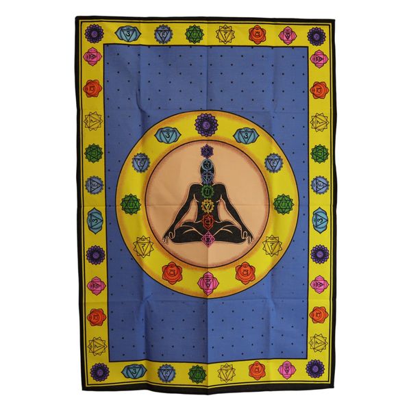 Arte de Pared de Algodón – Chakra Vibrante
