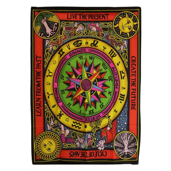 Arte de Pared de Algodón – Círculo de la Vida