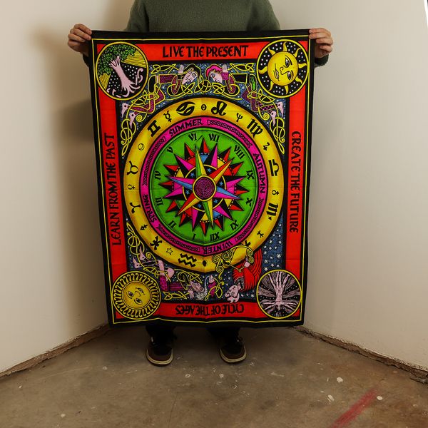 Arte de Pared de Algodón – Círculo de la Vida