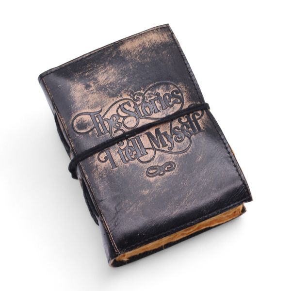 Cuadernos de Cuero con Bordes Irregulares - Las Historias que me Cuento