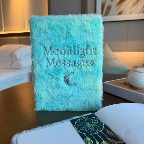 Diario Suave - Mensajes de la Luna  - 80 páginas - Verde