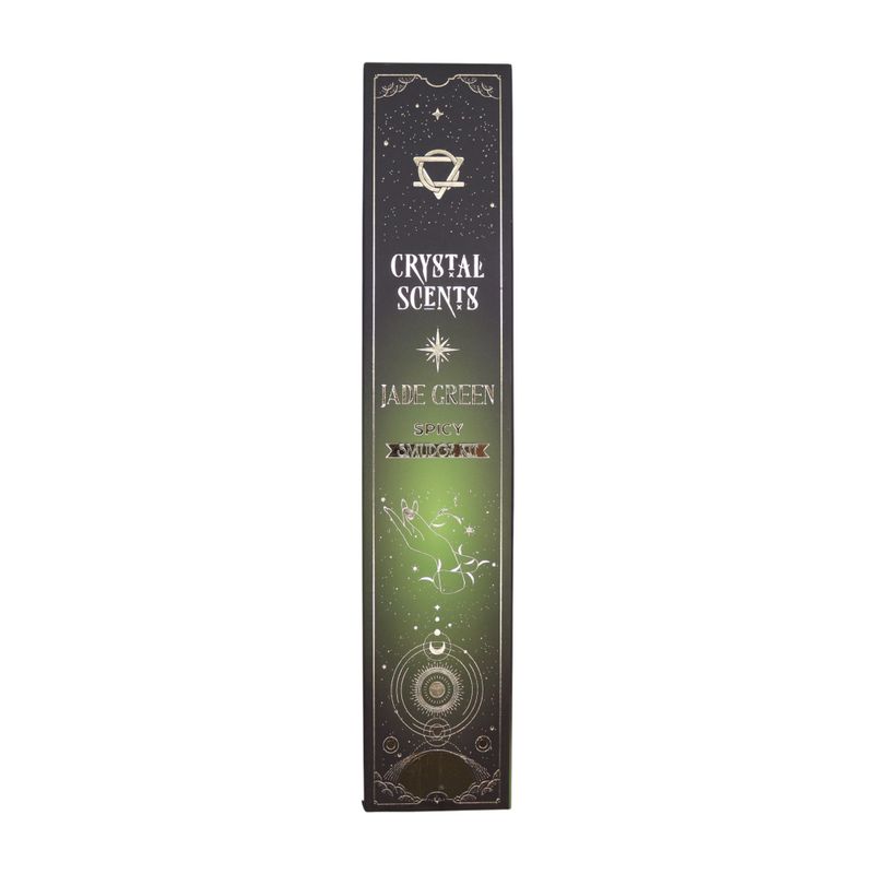 Incienso con Aromas de Cristal de Jade - Especiado